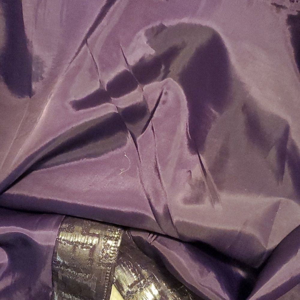 Giovanna Signature purple silver metallic woman 26W skirt set - Picture 14 of 16